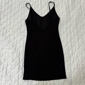 Forever 21 Black Strappy Mini Dress